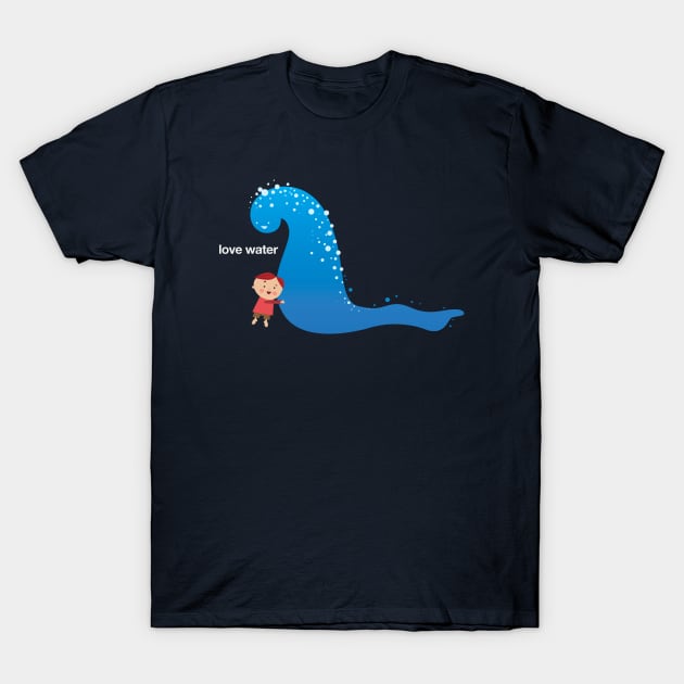 Love Water! T-Shirt by JAOC28